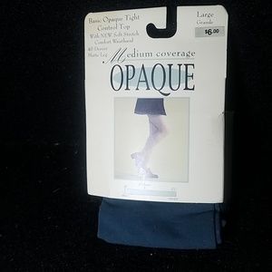 Opaque green peacock tights. size large.